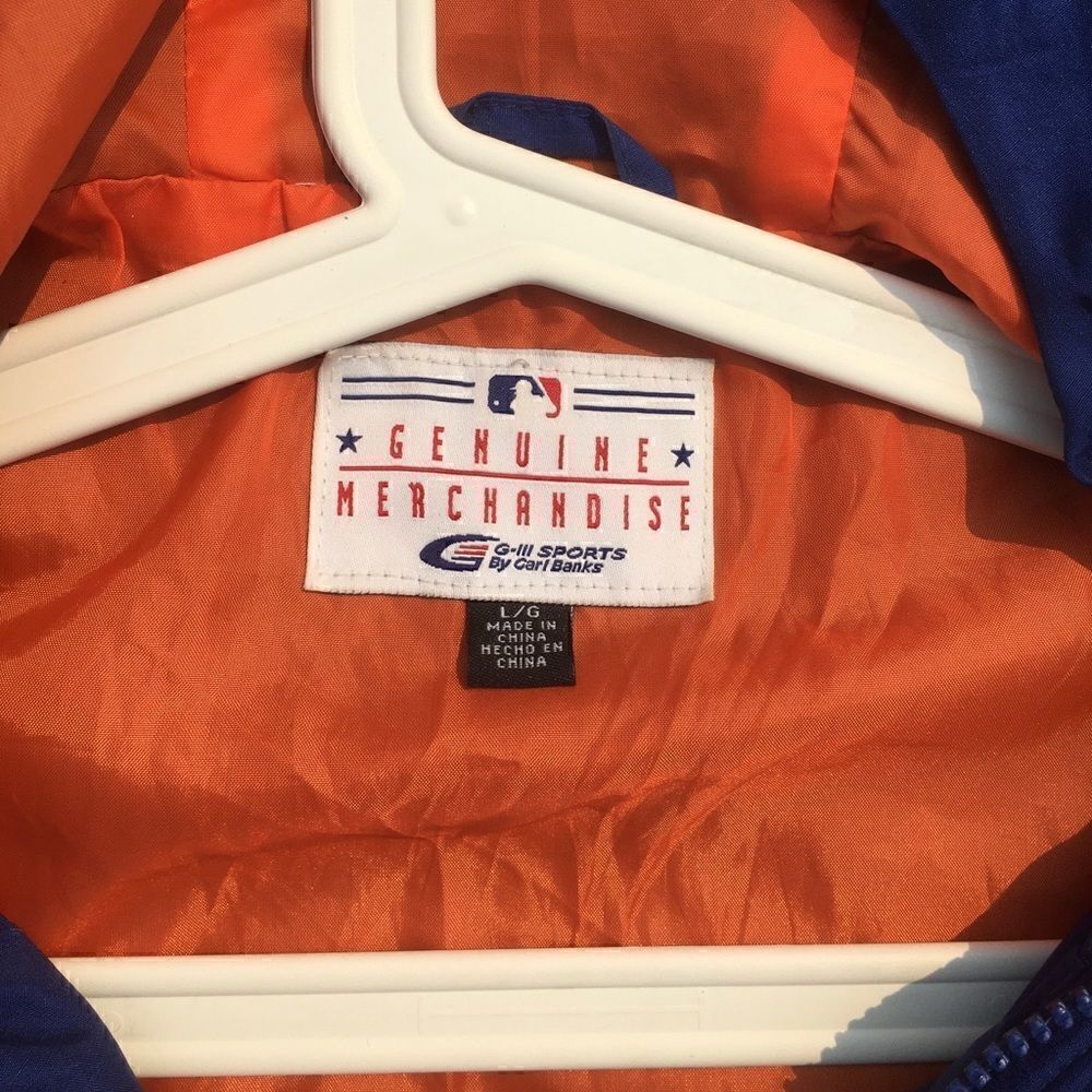 NY Mets Vintage Zip Up Jacket - Picture 3 of 6